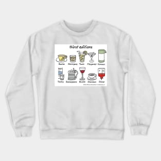 thirst editions Crewneck Sweatshirt